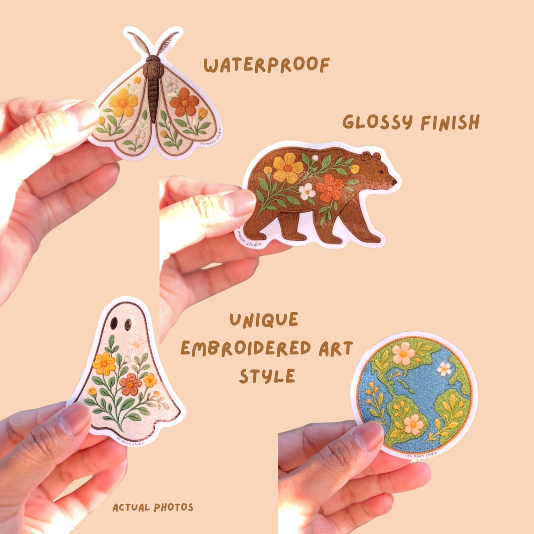 Floral Sticker Set Order Add-on