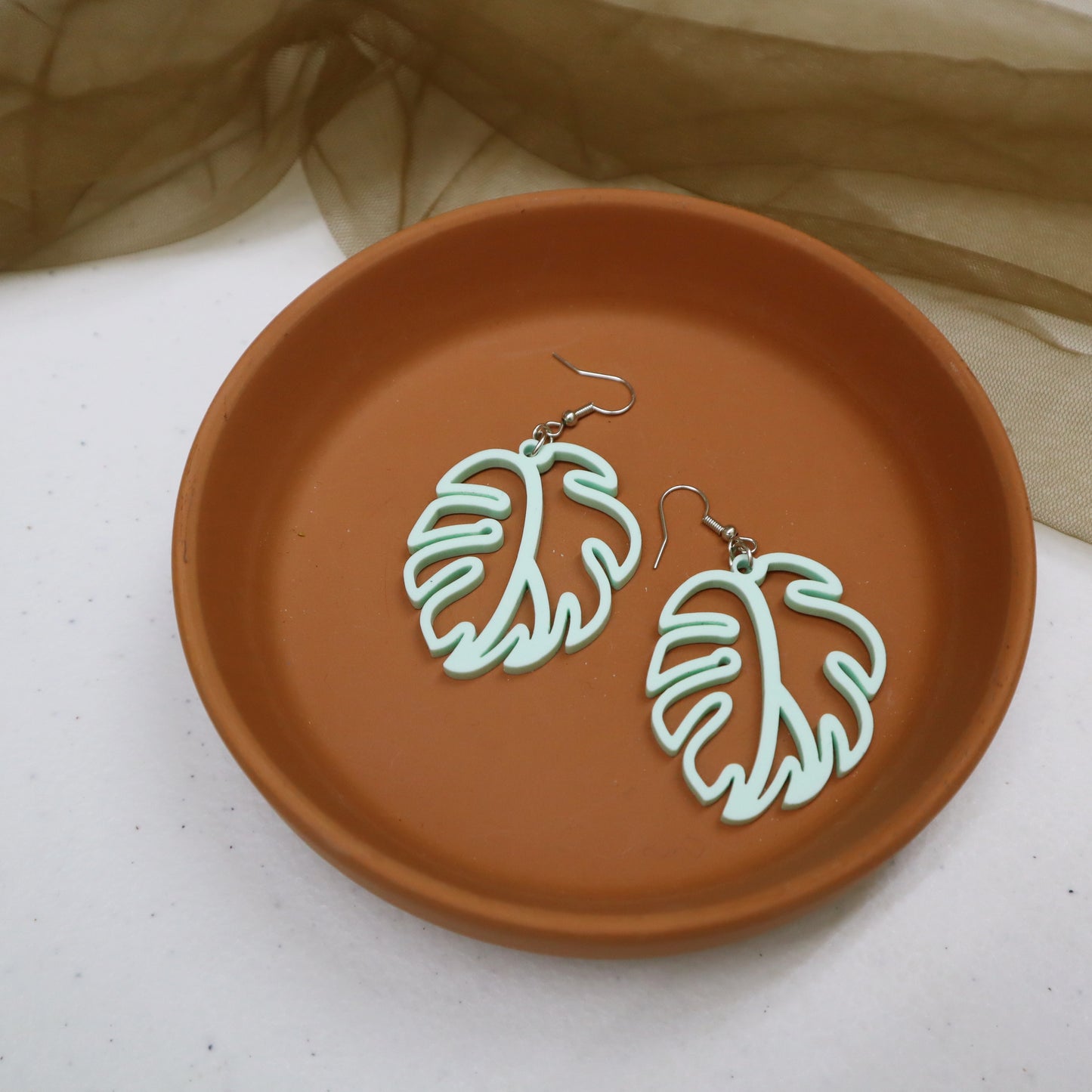 Monsterra Earrings