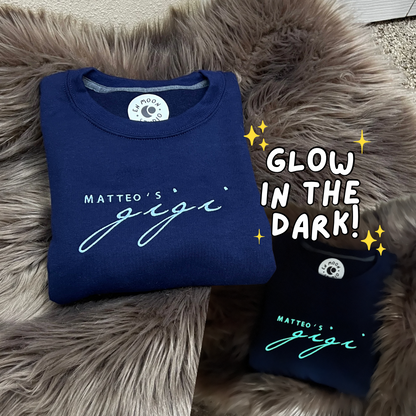 Custom Gigi + Grandbaby Classy Style GLOW-IN-THE-DARK