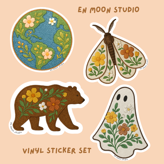 Floral Sticker Set Order Add-on