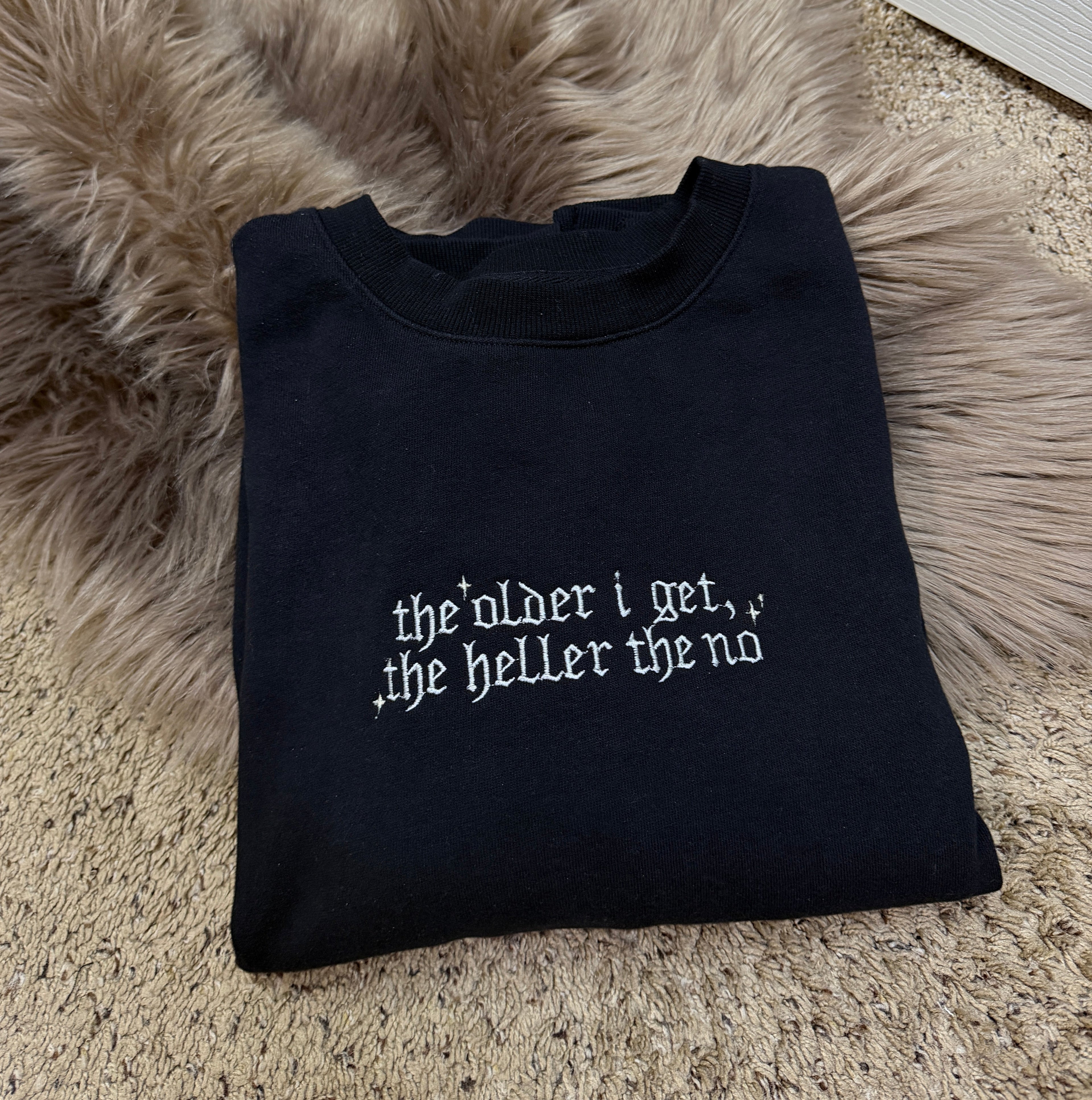 The Older I Get, the Heller the No