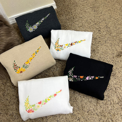 Signature Floral Check: Sunflower