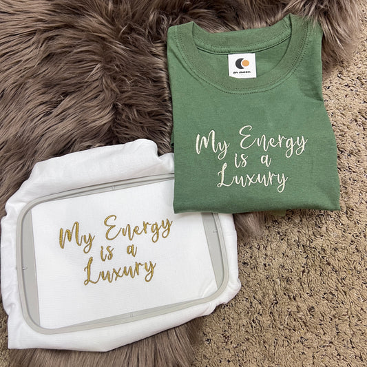 My Energy is a Luxury