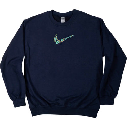 Signature Floral Check: Forget-Me-Not