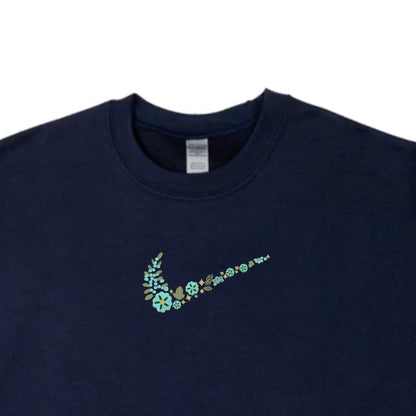 Signature Floral Check: Forget-Me-Not